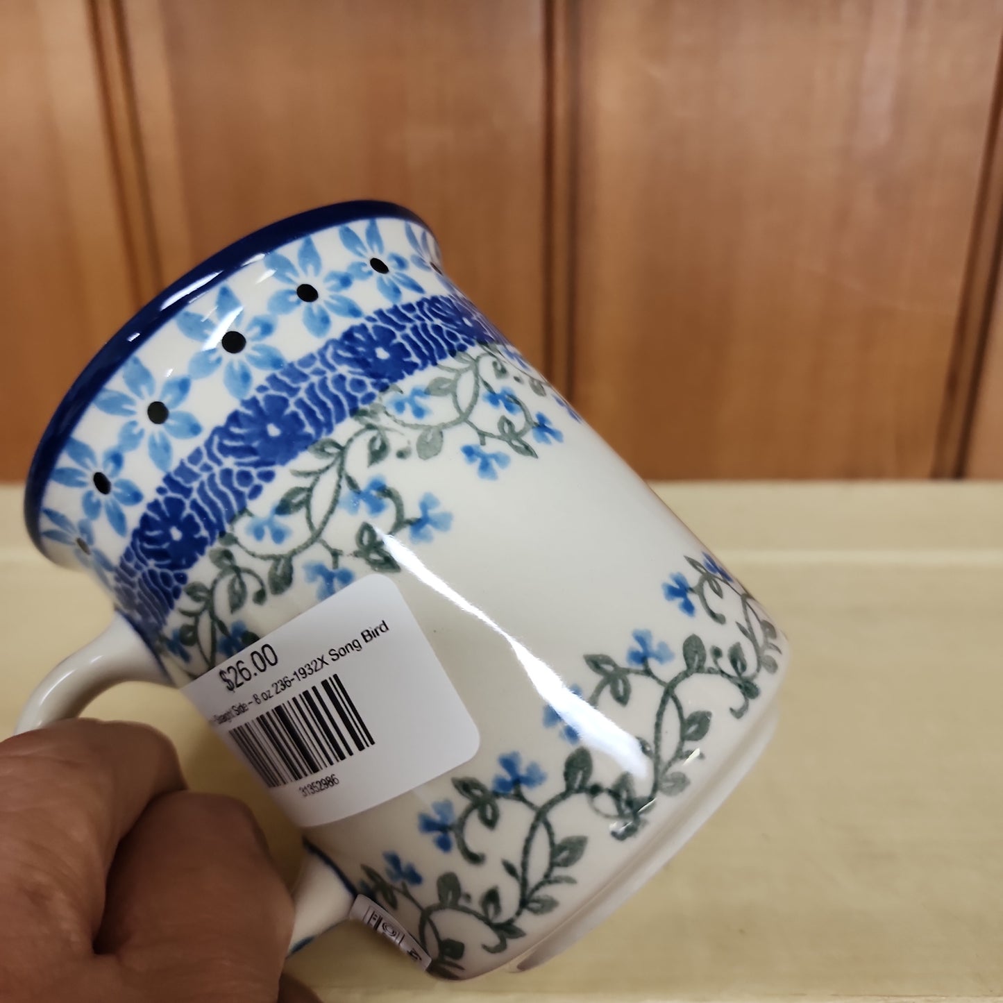 Mug ~ Straight Side ~ 10 oz 236-1932X Song Bird