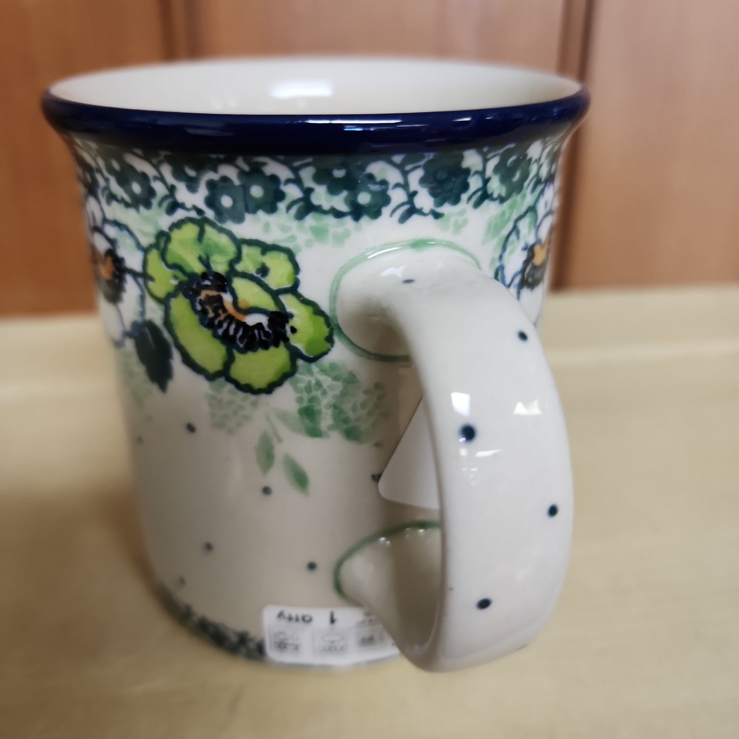 Mug ~ Straight Side ~ 10 oz 236-2320X Green Poppies