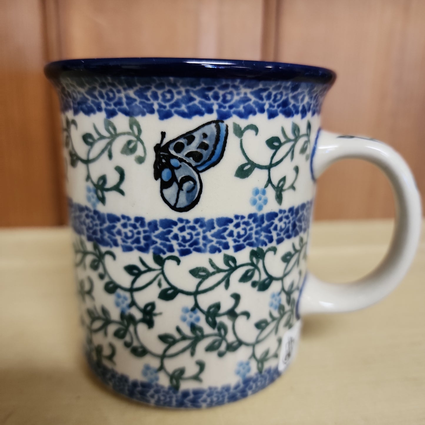 Mug ~ Straight Side ~ 10 oz 236-1934X Terrace Butterfly