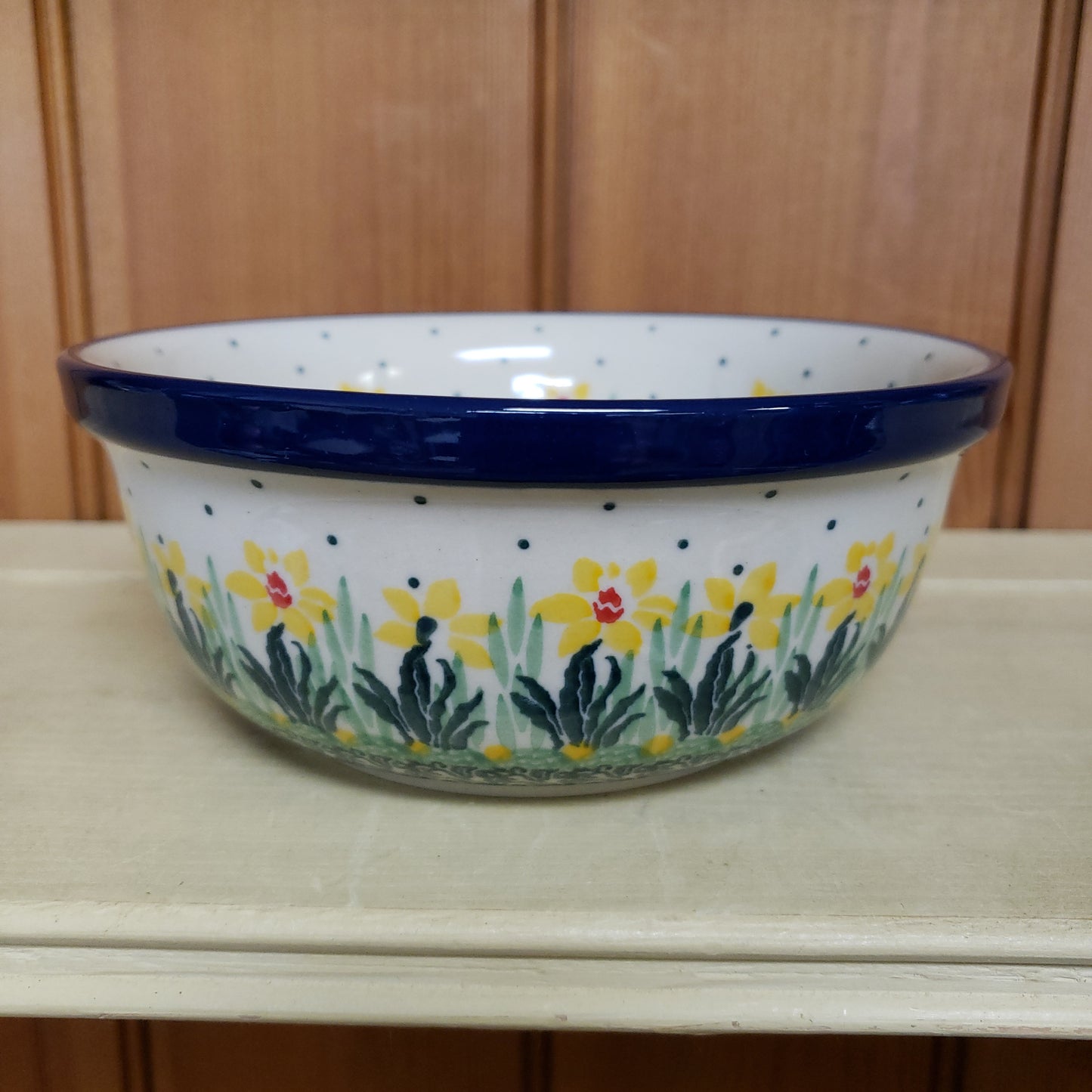 Bowl ~ Soup / Salad / Cereal ~ 6"W 209-2122X Daffodil Blue