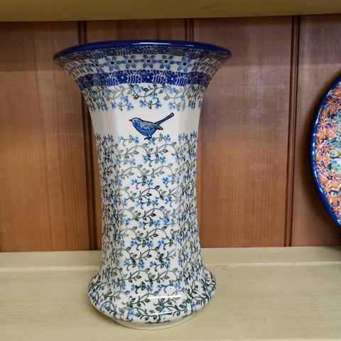 Vase ~ 9.5" 52-1932X Song Bird