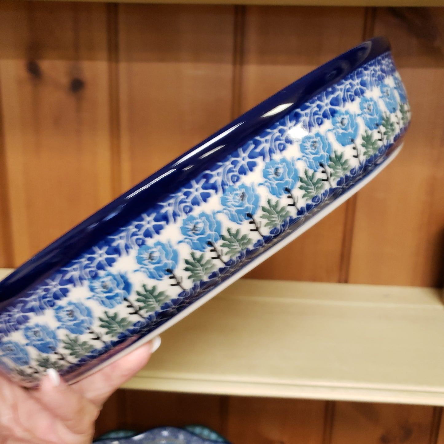 Baker ~ Covered Oval ~ Medium A18-1390X Antique Rose