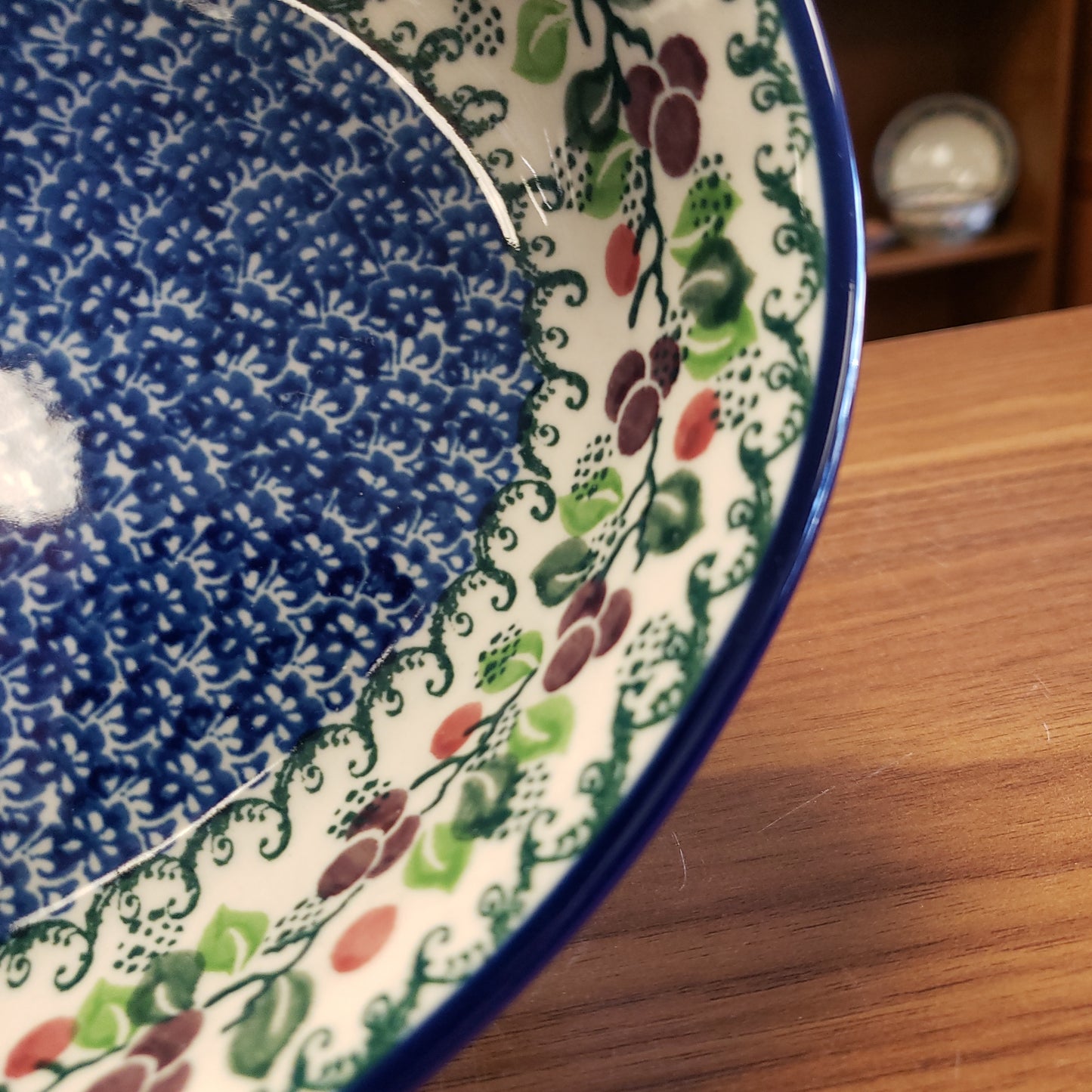 Baker Oval ~ 10.5" 298-1418X ~ Burgundy Berry Blue