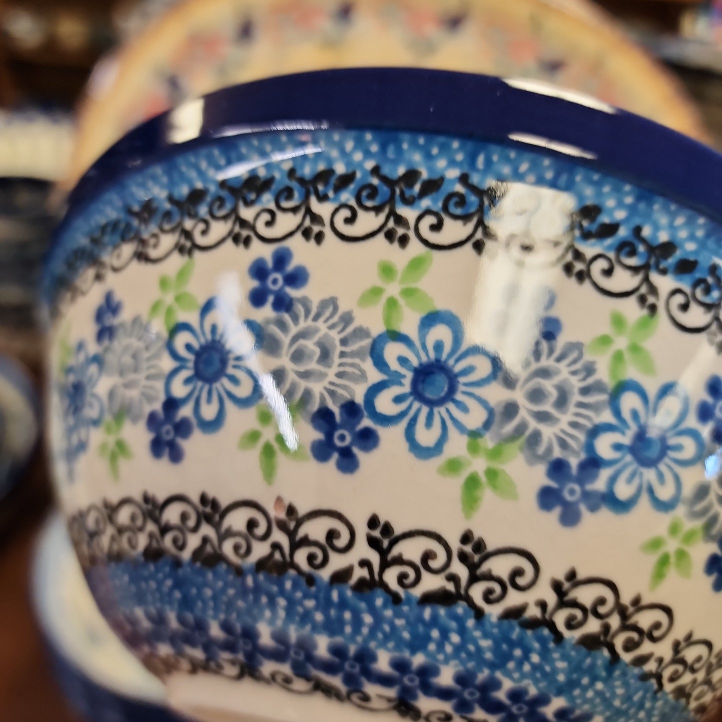 Bowl ~ Nesting ~ 6.5" W 58-2633X ~ Flower Works pf0424