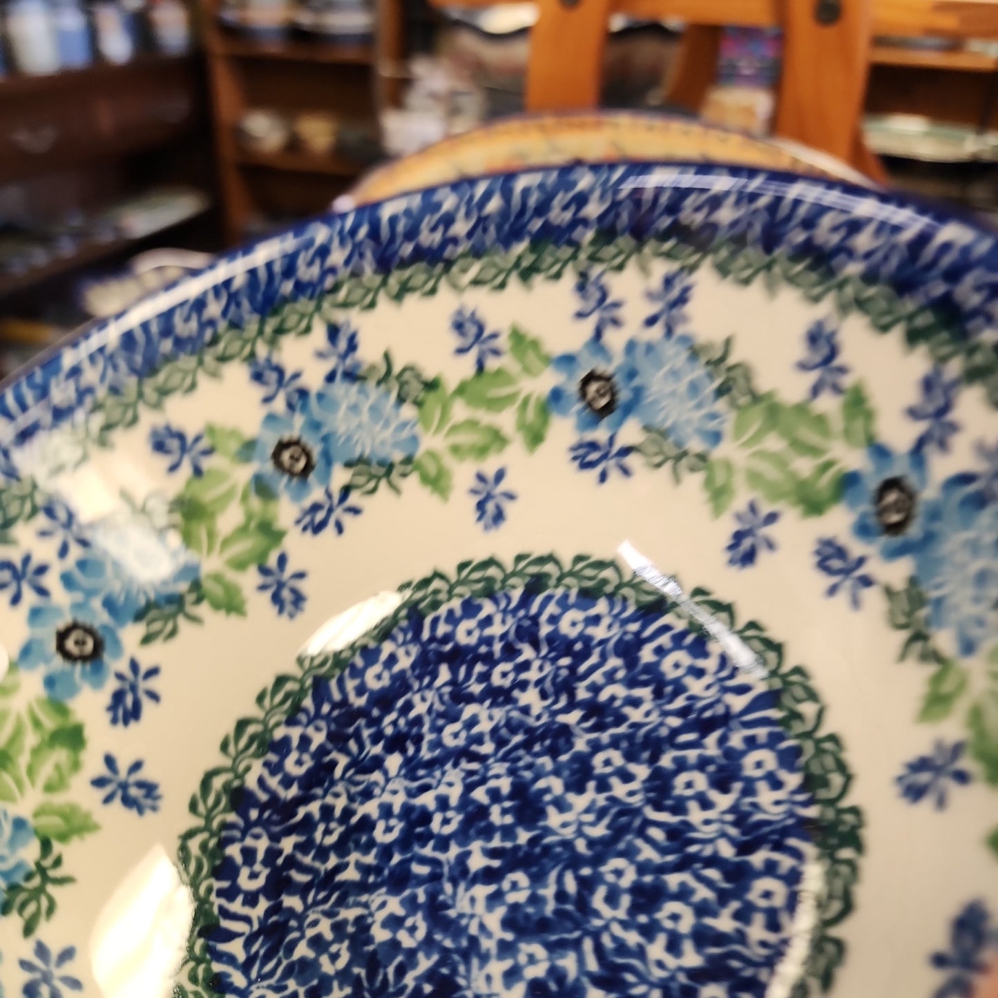 Bowl ~ Nesting ~ 6.5" W 58-1865X ~ Wild Indigo pf0424