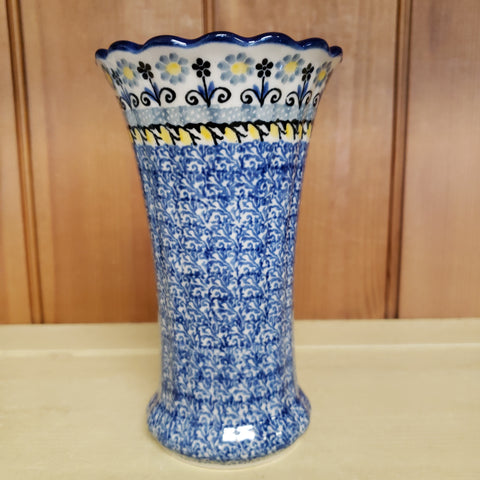 Vase ~ Fluted ~ 6.75" 50-2178X ~ Daisy Maize pf0424