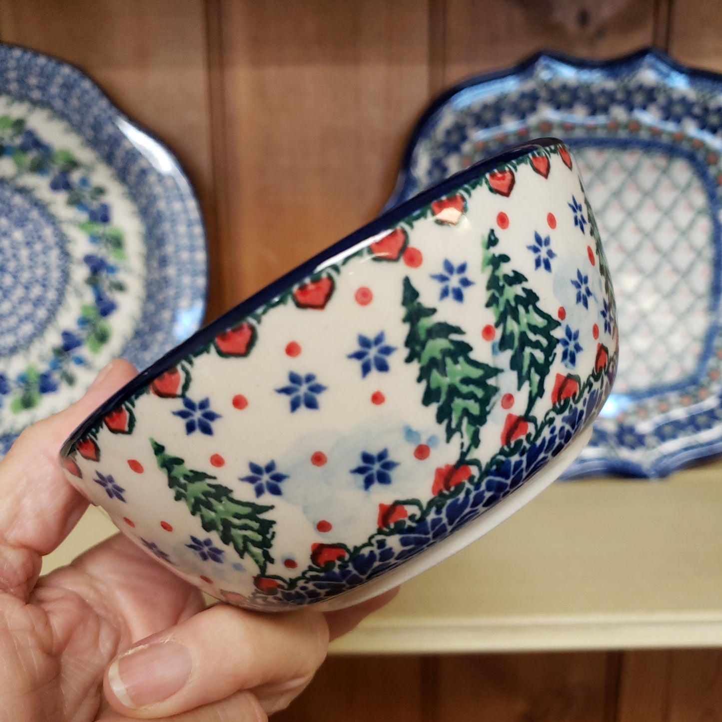 Bowl ~ Ice Cream ~ 4.5" 17-U4661 ~ U3 pf0424 Snowman T. Liana 1.4 cups