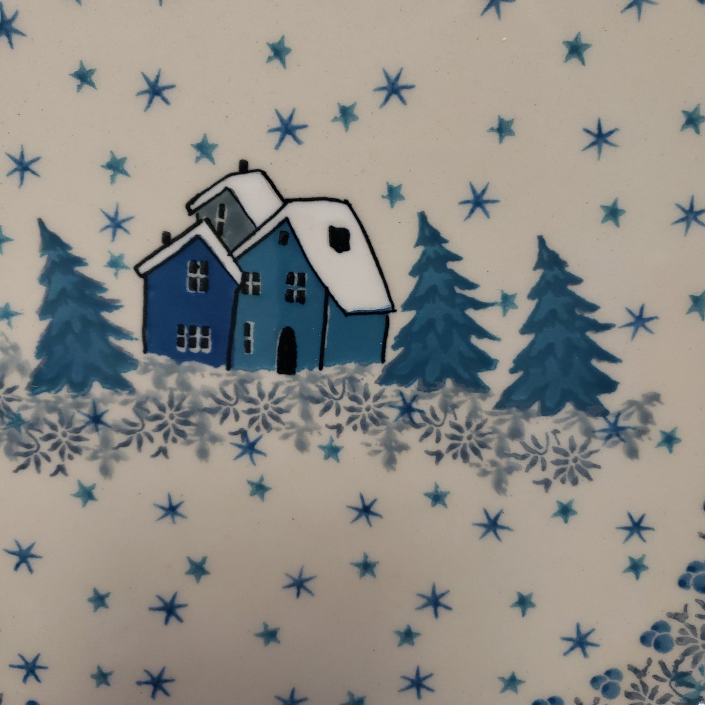 Serpentine Tray ~ 10.5" 507-U5045 ~ U4 BLUE pf0424 T. Liana