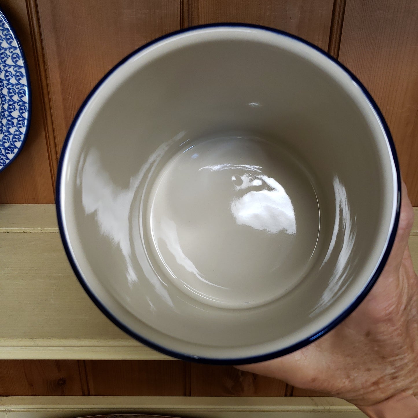 Utensil Holder ~ 5.5" 3-2641X ~ Bachelor Button pf0424