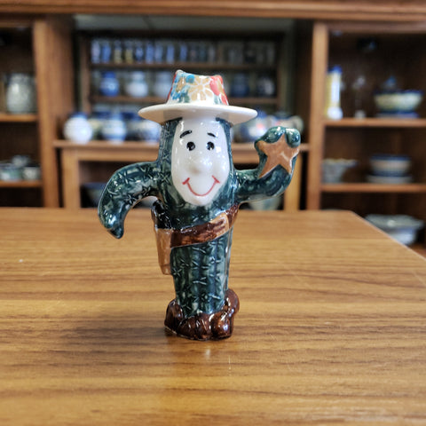 Cactus figurine 3.5"H