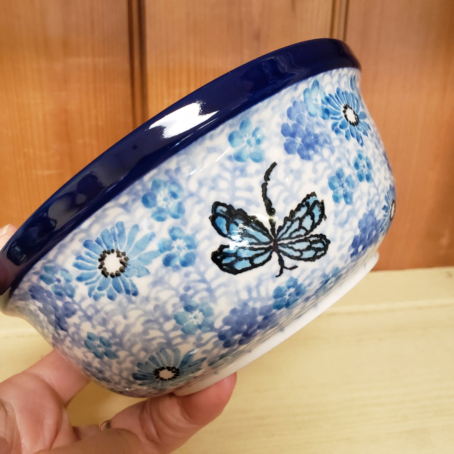 Bowl ~ Soup / Salad / Cereal ~ 6"W 209-2818X Misty Dragonfly pf0608