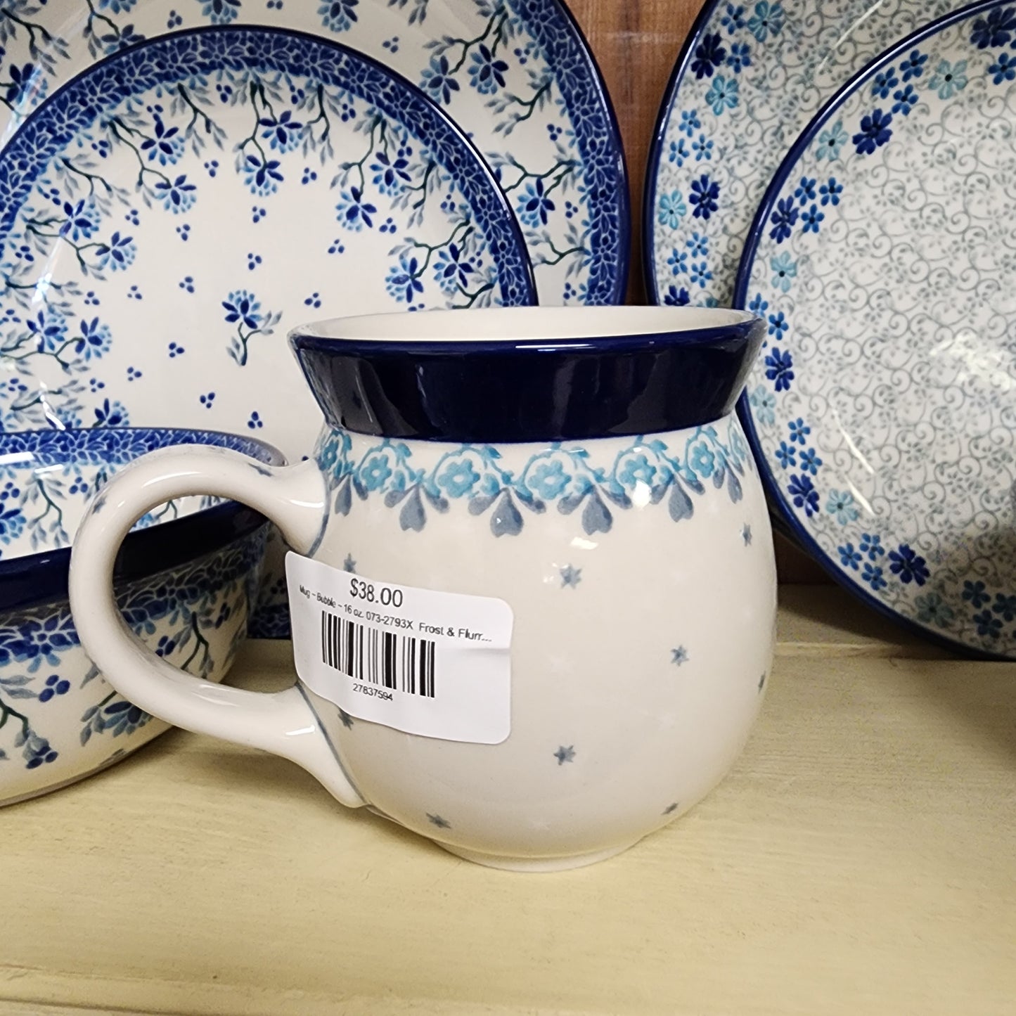 Mug ~ Bubble ~ 16 oz. 073-2793X Frost & Flurry pf0608 Frost & Flurry Snowman