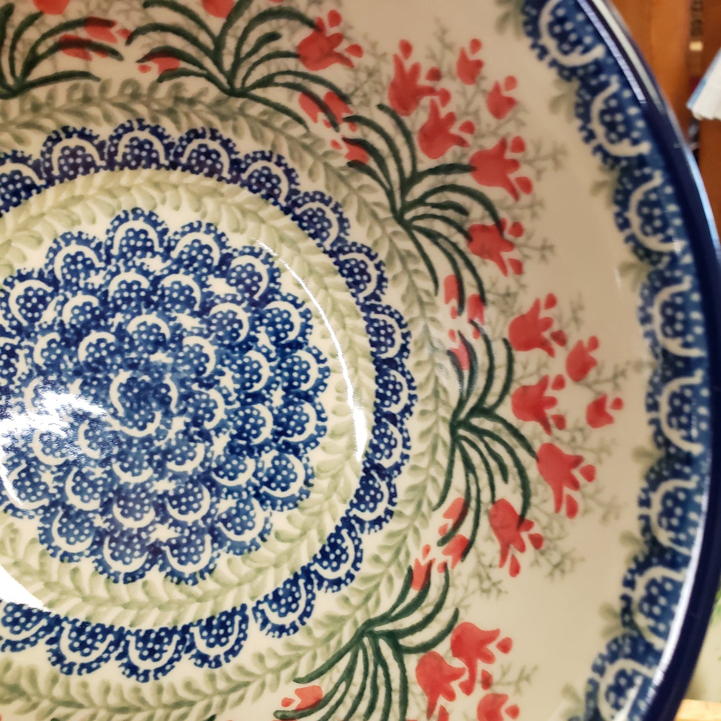 Bowl Nesting 7.75" W 1437X ~ Crimson Bells PF1024 4 cups