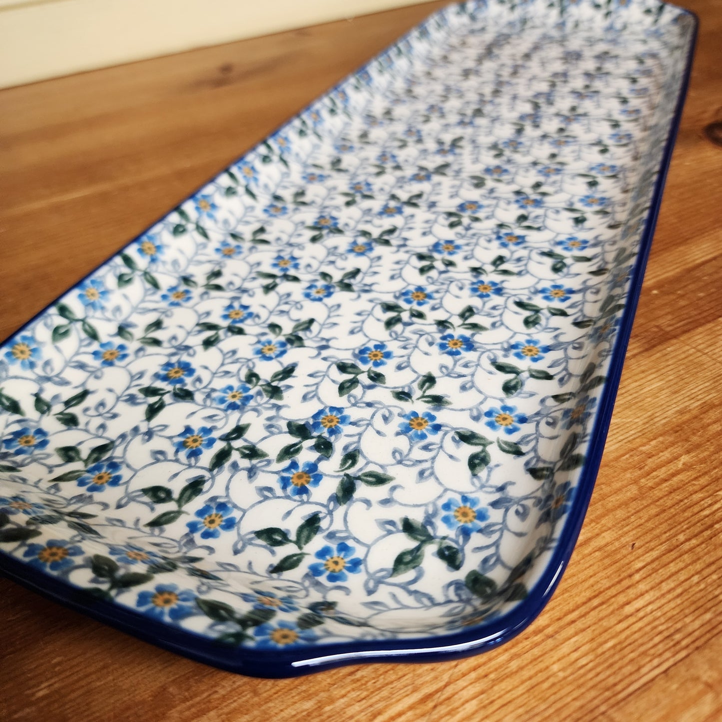 Tray 5.5" x 16-1/2" 2089X ~ Forget Me Nots