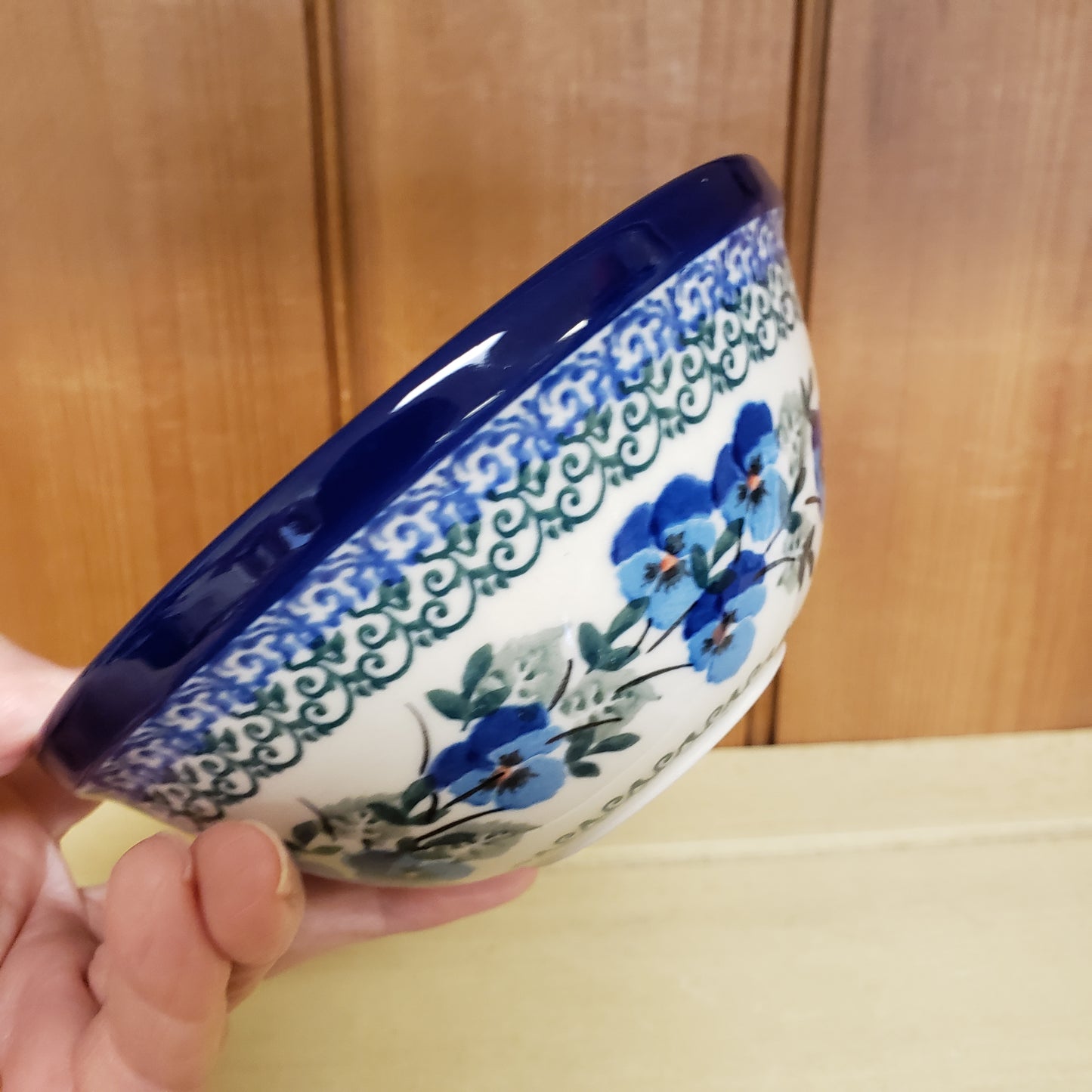 Bowl Nesting Salad/Cereal 5.5" W 2273X ~ Winter Viola PF1024 1.5 cups