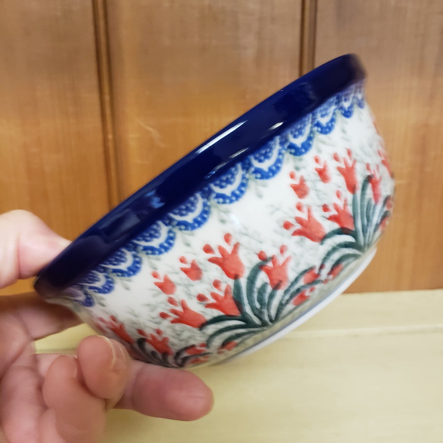 Bowl Soup / Salad / Cereal 6"W 1437X ~ Crimson Bells PF1024