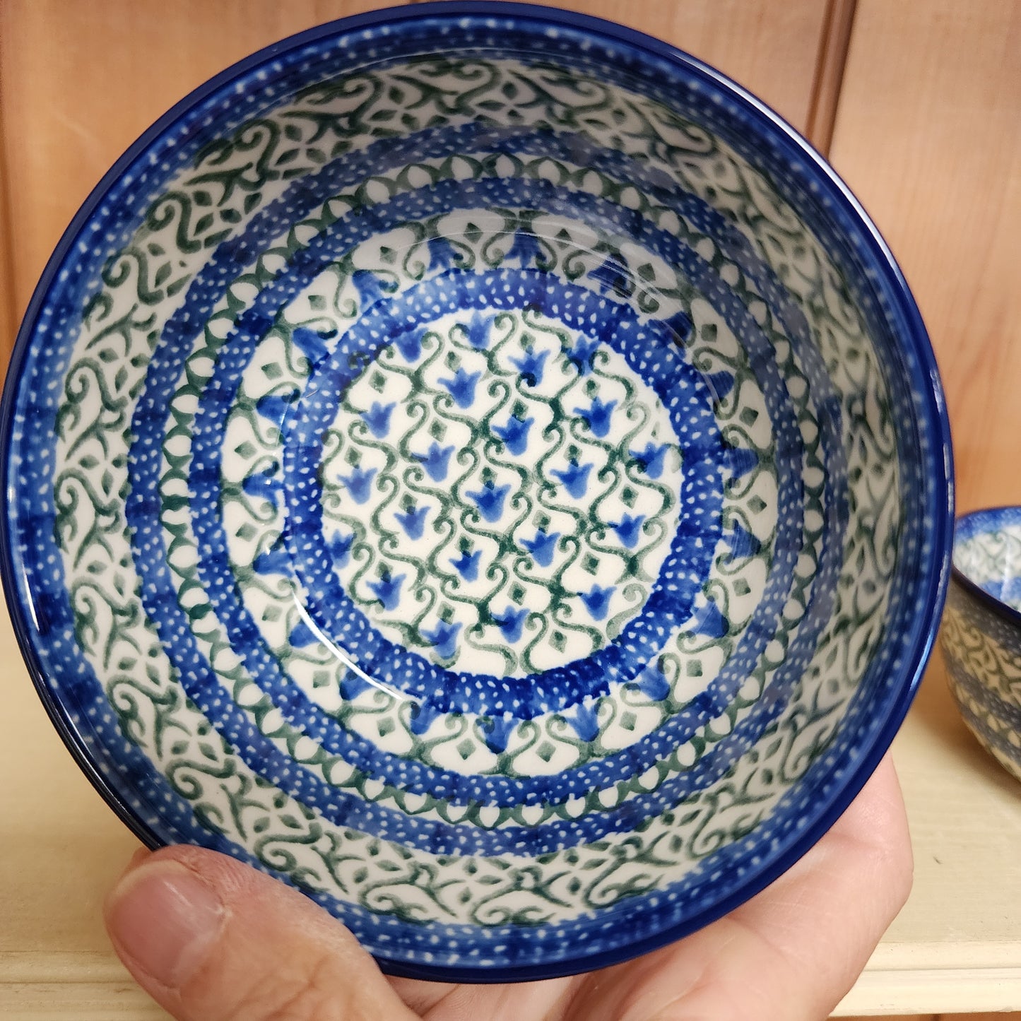 Bowl Ice Cream 4.5" 0585X ~ Tulip Trellis PF1024 1.4 cups