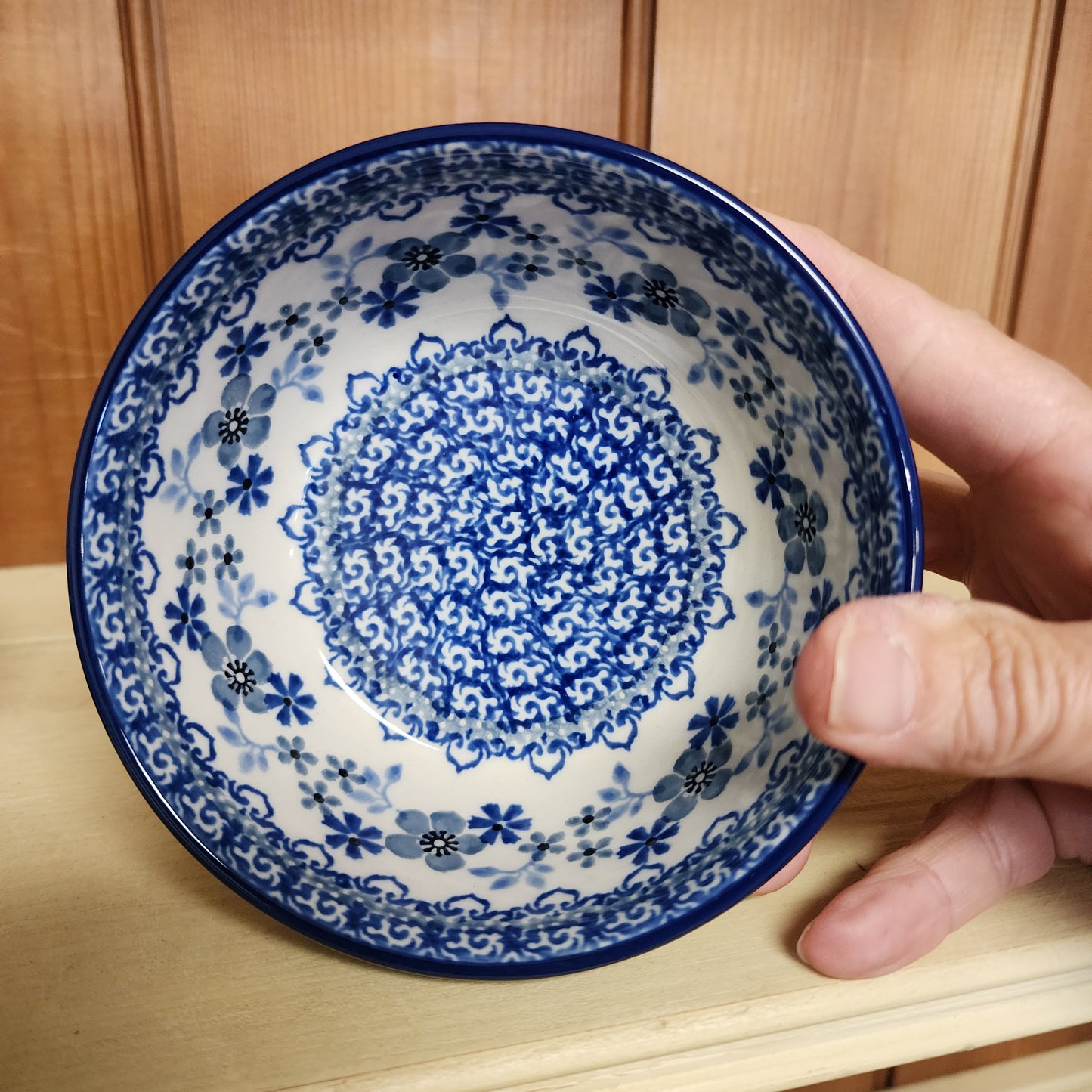 Bowl Ice Cream 4.5" 2333X ~ Blue Horizon PF1024 1.4 cups