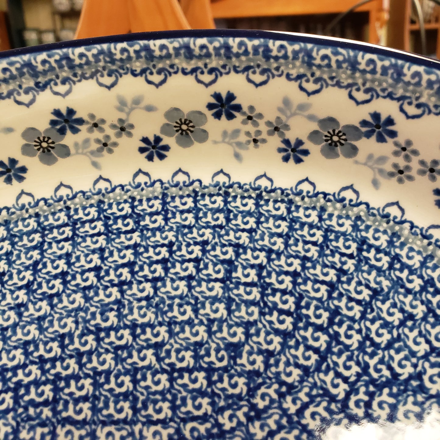 Baker Oval 10.5" 2333X ~ Blue Horizon PF1024