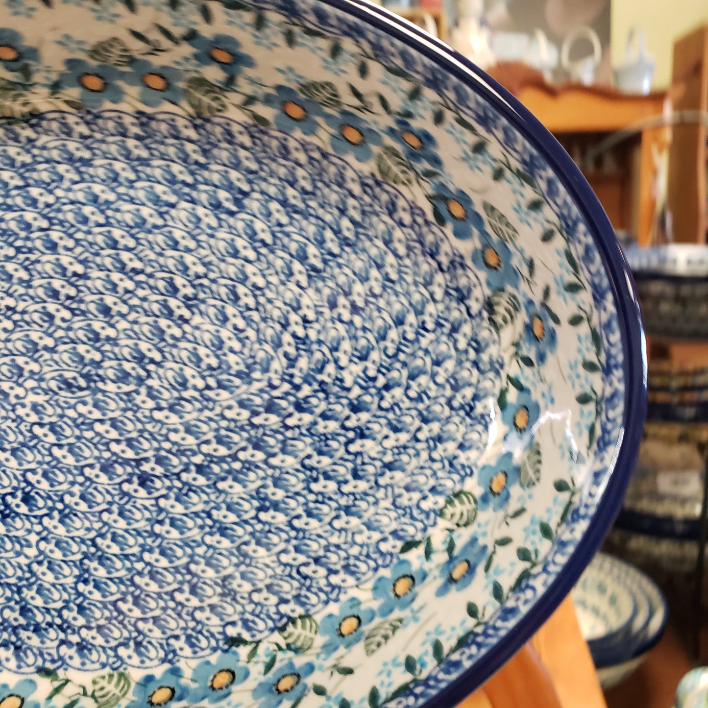 Baker Oval 10.5" 2277X ~ Joyful Blue PF1024
