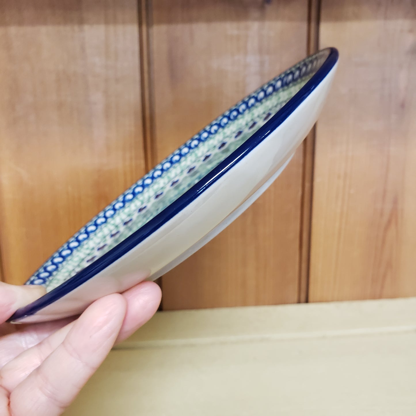 Plate 7.75" U408A ~ U4 Green J. Chyla