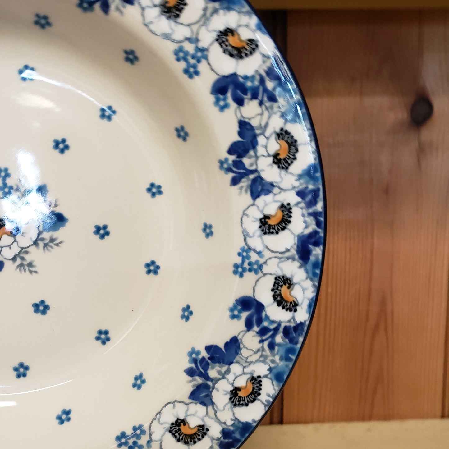 Bowl Salad / Pasta 9" 2222X ~ Snow Poppy PF1024 1.4 cups