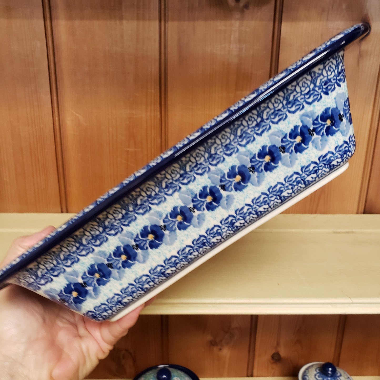 Baker Rectangular w/Rim 9.25" x 11"L U3639 ~ U3 M. Starzyk FBI