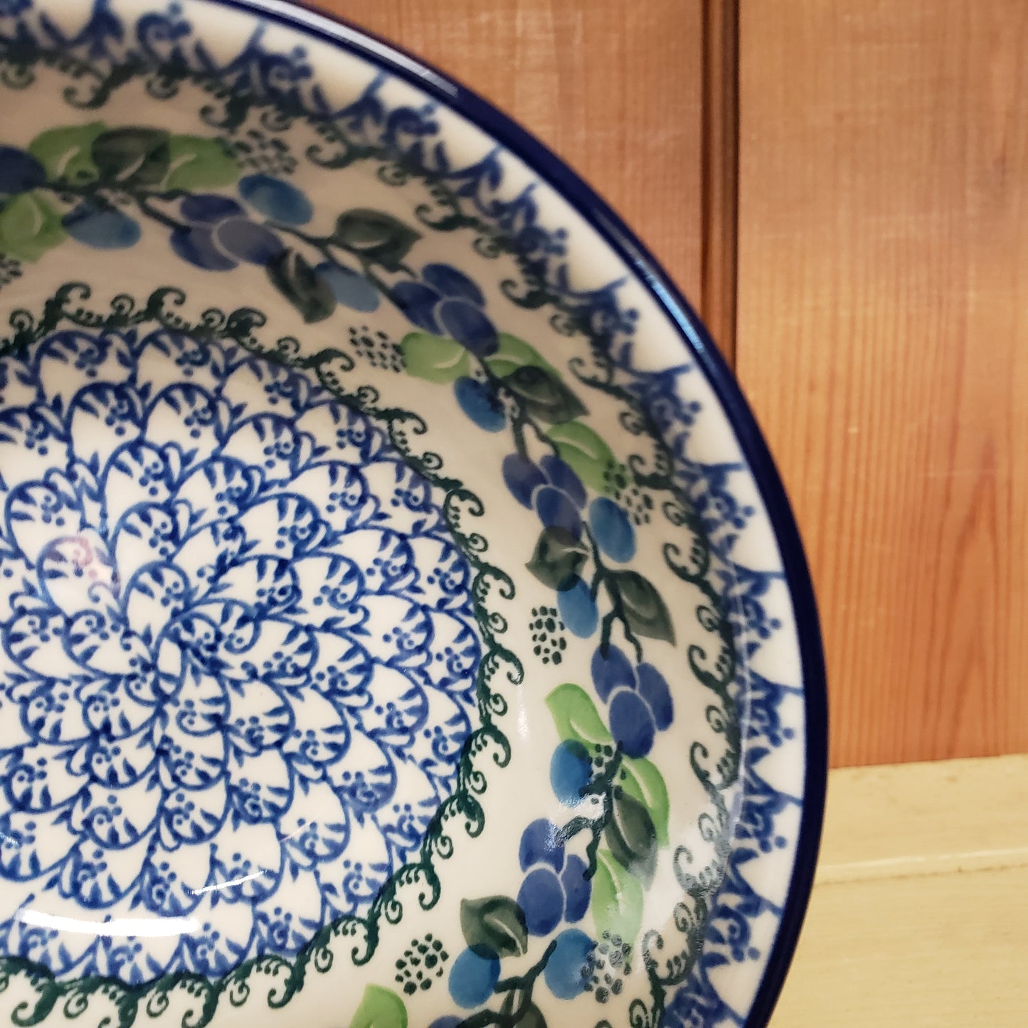 Bowl Nesting 6.5" W 1416X ~ Blue Berries PF1024