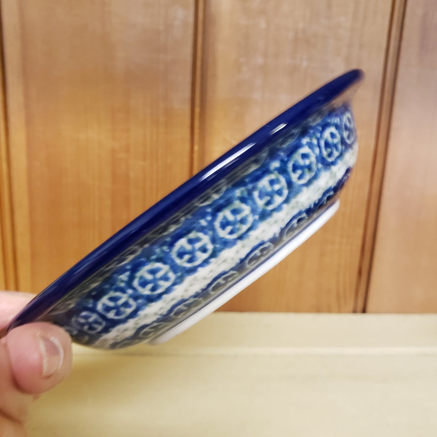 Soap Dish 5.5" 0614X ~ Blue Spring Daisy PF1024