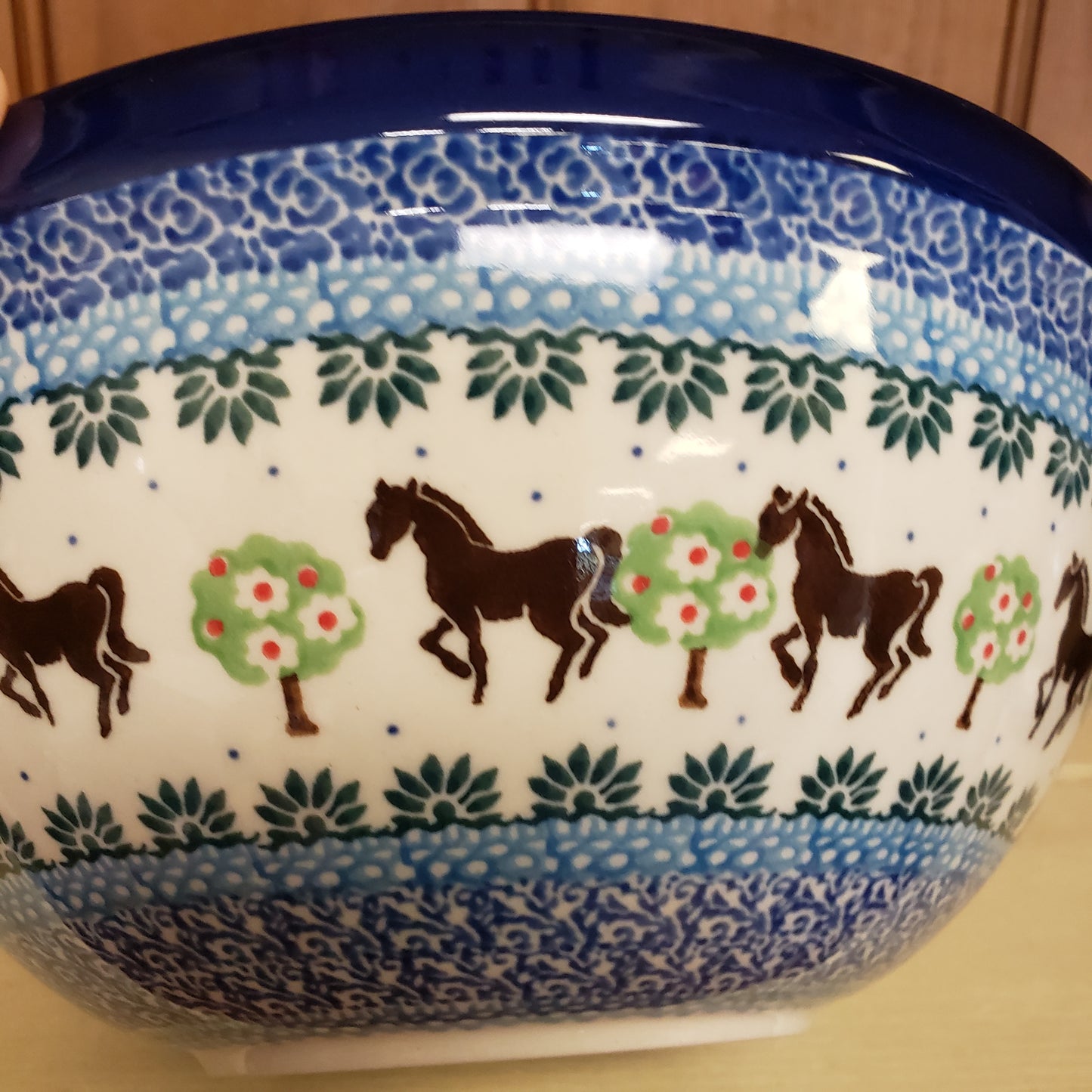 Bowl Nesting 9" W 2256X ~ Mackintosh PF1024 horse 8 cups