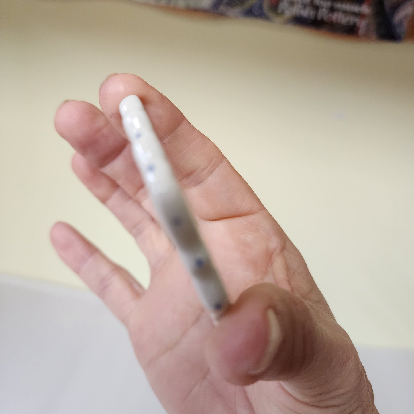 Ornament Tree 2.75" x 2.5" 2984X ~ Blue Holly Ring PF1024