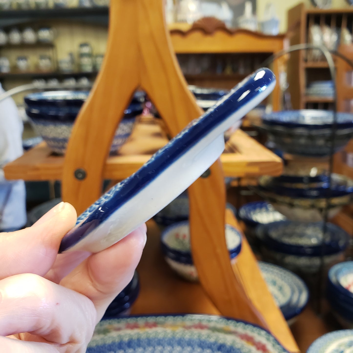 Tea Bag Holder 2524X ~ Clover Fields PF1024