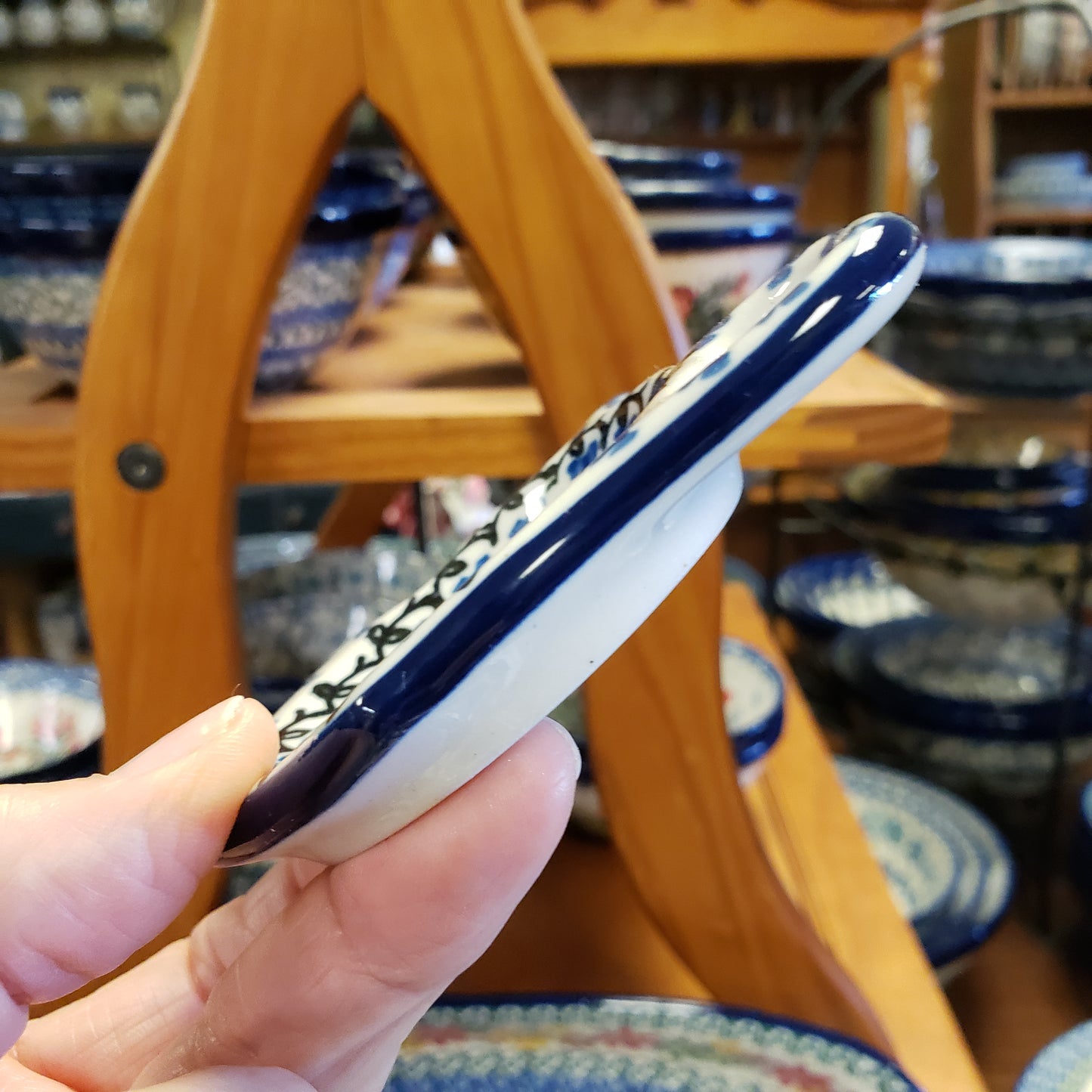 Tea Bag Holder 2158X ~ Silver Lace PF1024