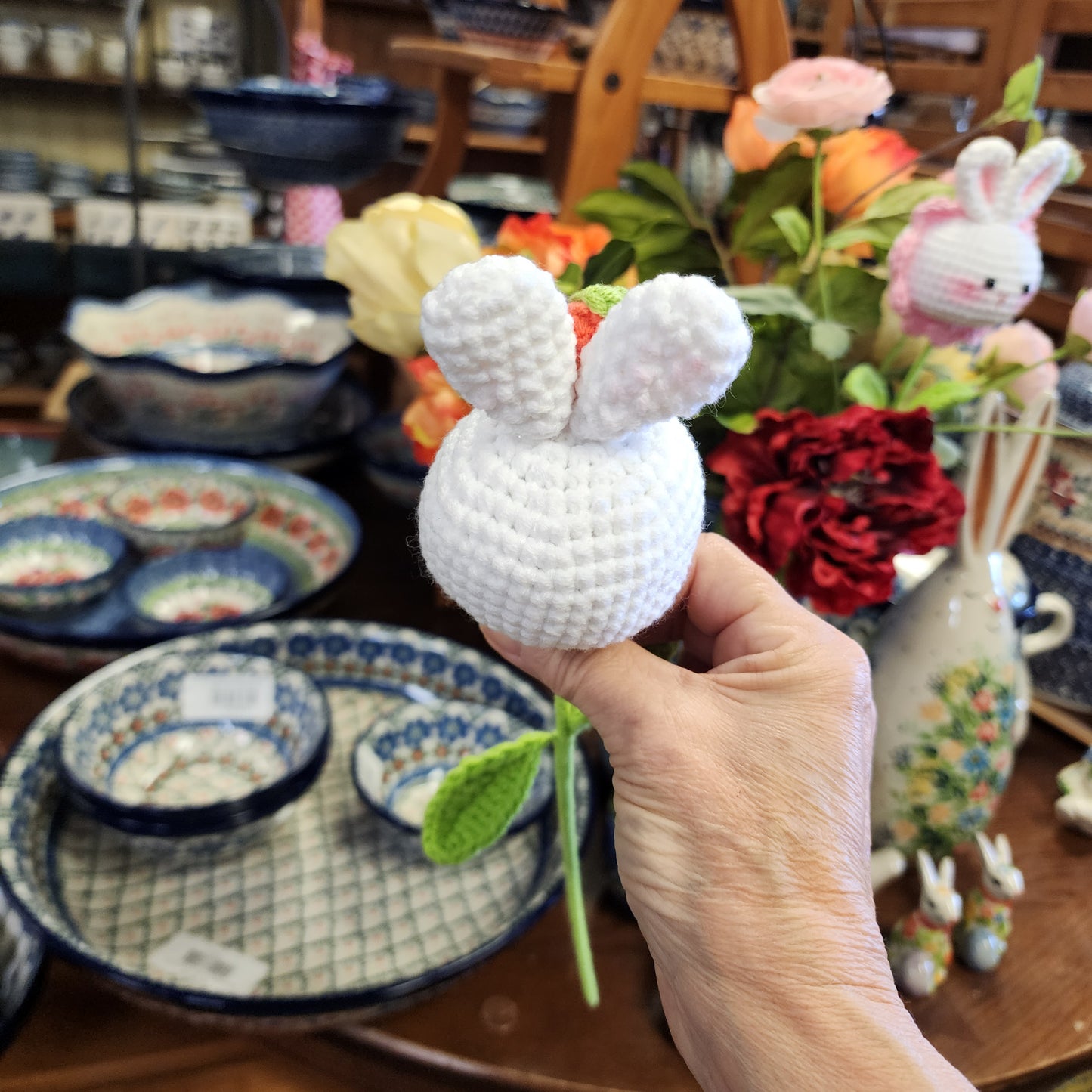 Crochet Bunny Carrot #8067