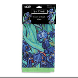Towel Van Gogh Irises 100% cotton