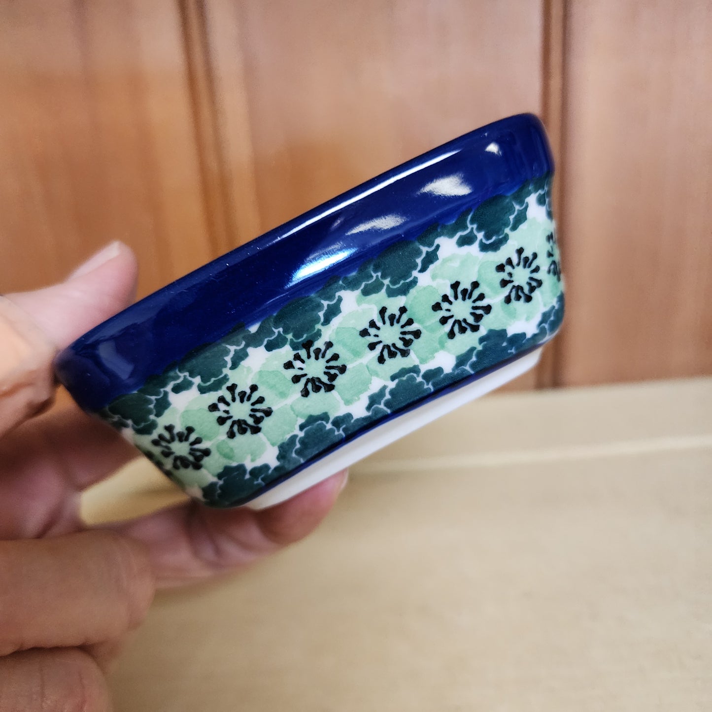 Bowl Square Ramekin 3.75" 1479X ~ Kiwi