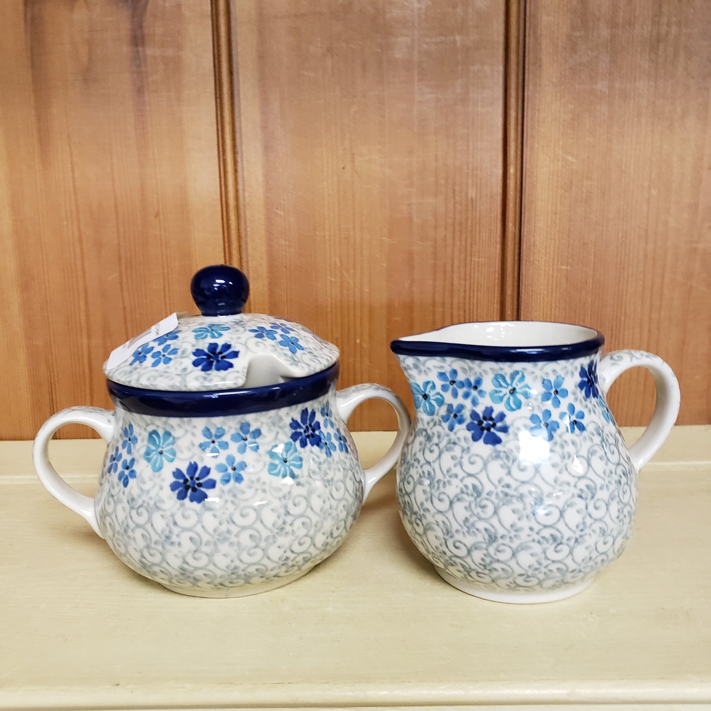 Set ~ Sugar & Creamer ~ 2612 Periwinkle