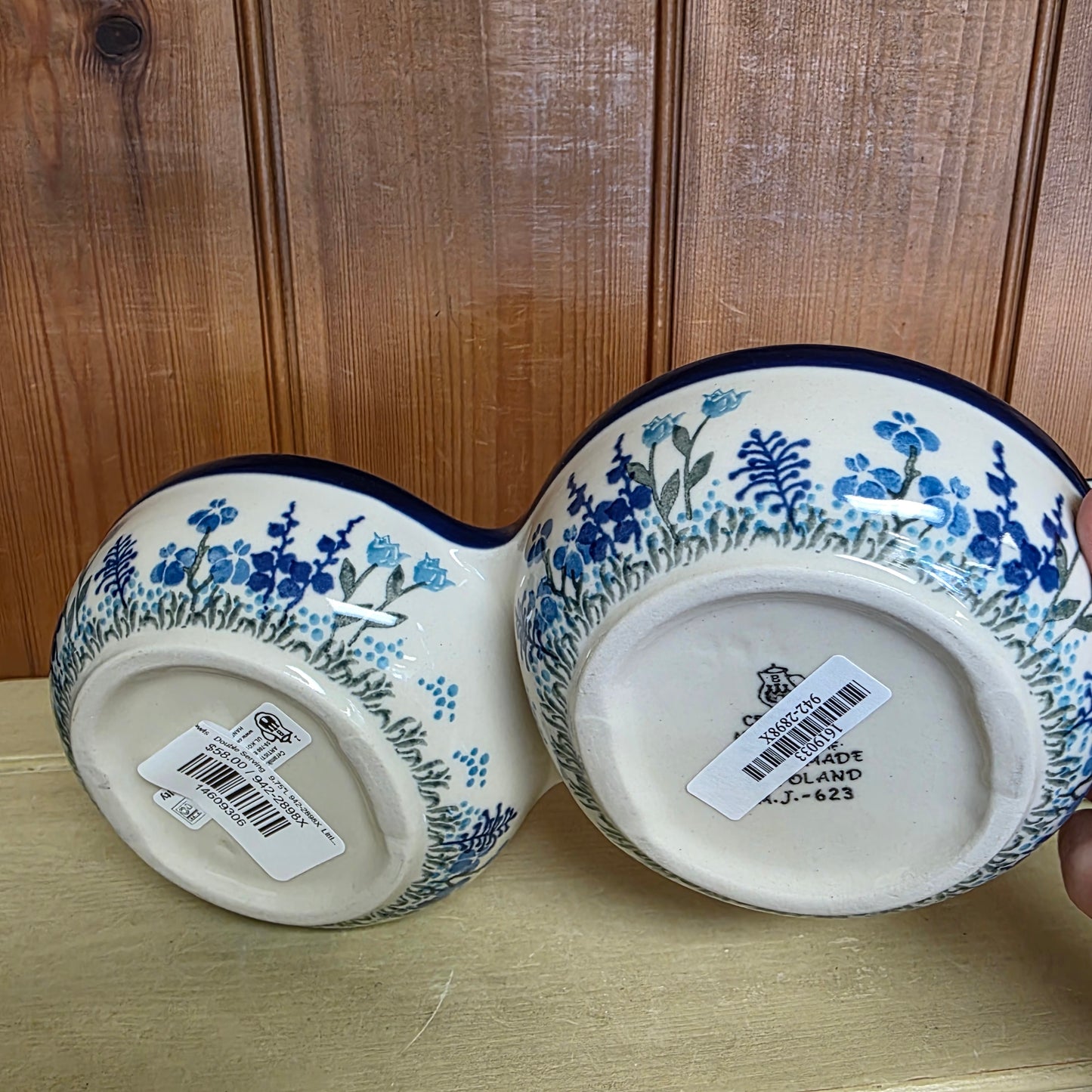 Bowls Double Serving 9.75"L 942-2898X Little Gems pf0526