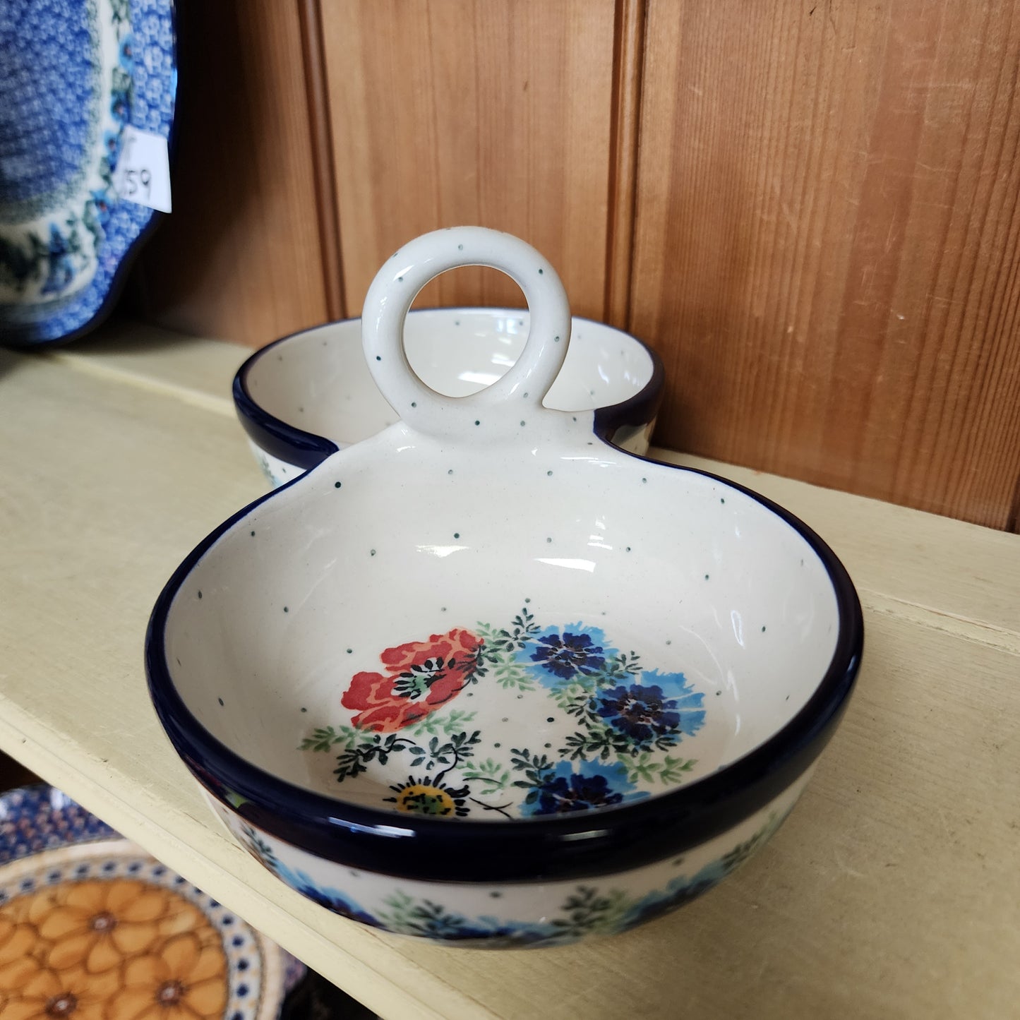 Bowls Double Serving 9.75"L 2511X ~ Double Delight