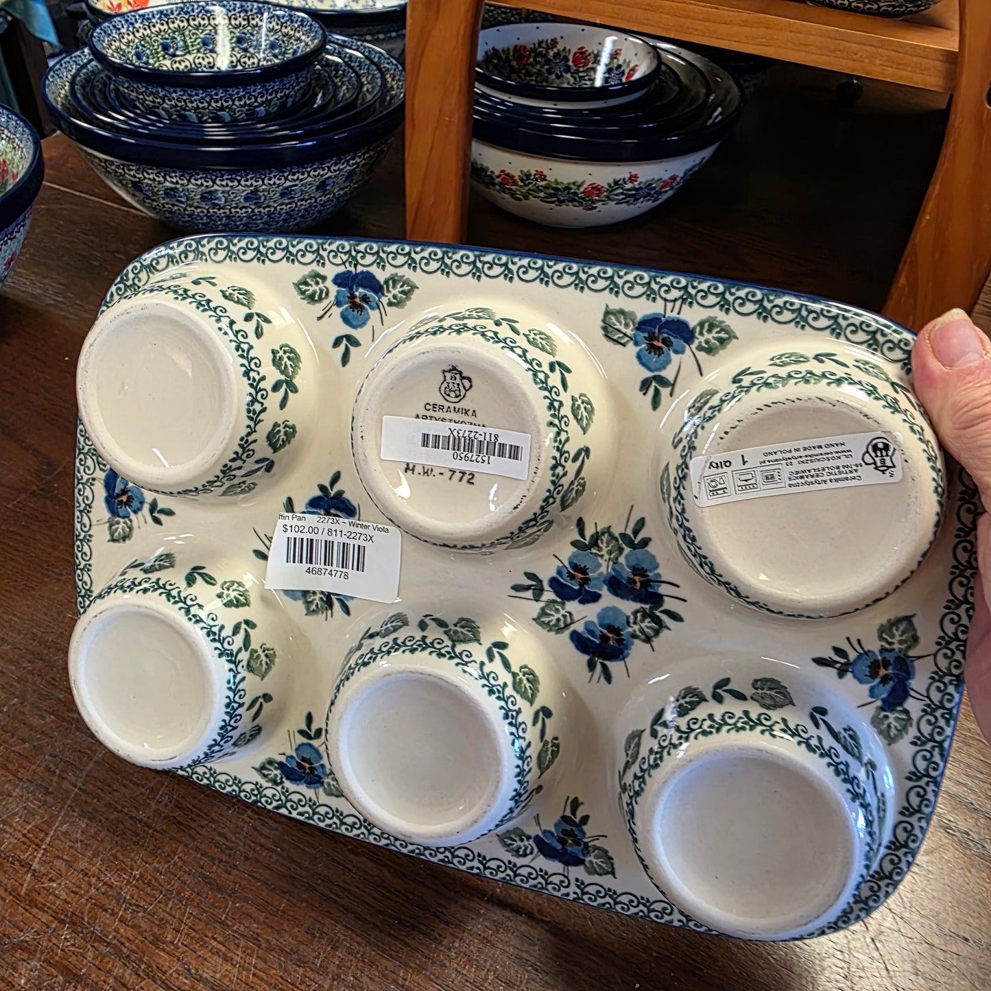 Muffin Pan 2273X ~ Winter Viola