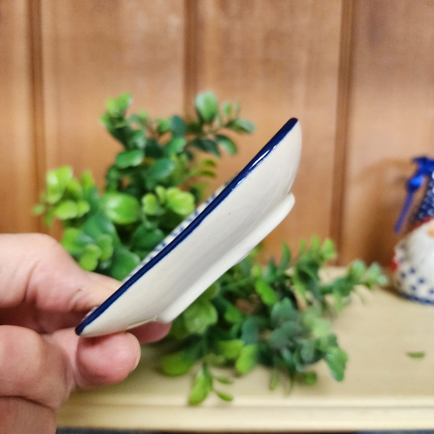 Heart Shape dish ~ 3.5" spoon rest g62-1560x