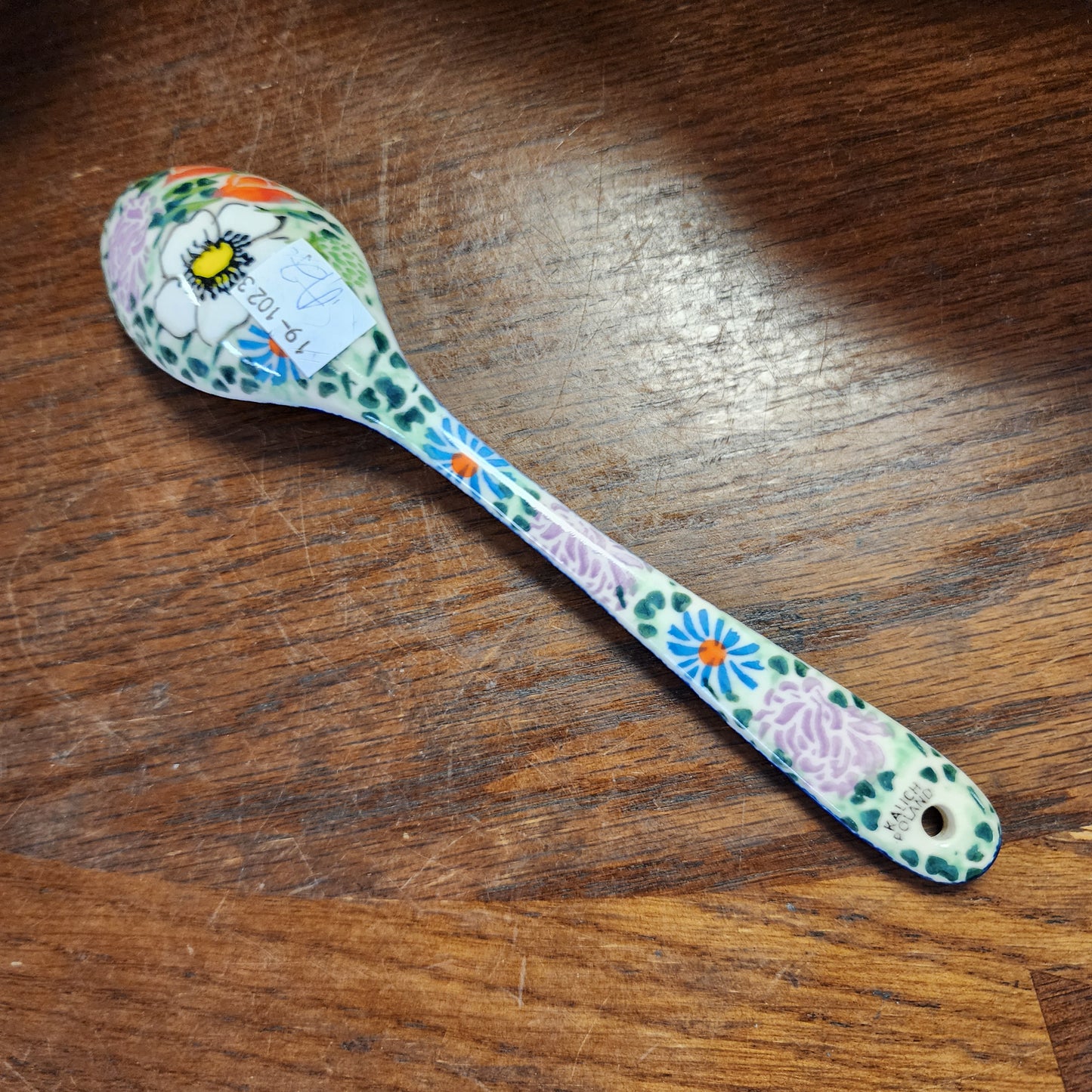 Spoon 8" ~ purple white