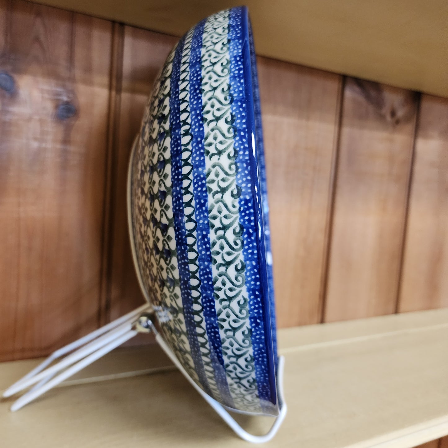 Bowl Serving Large 10.5" 0585X ~ Tulip Trellis