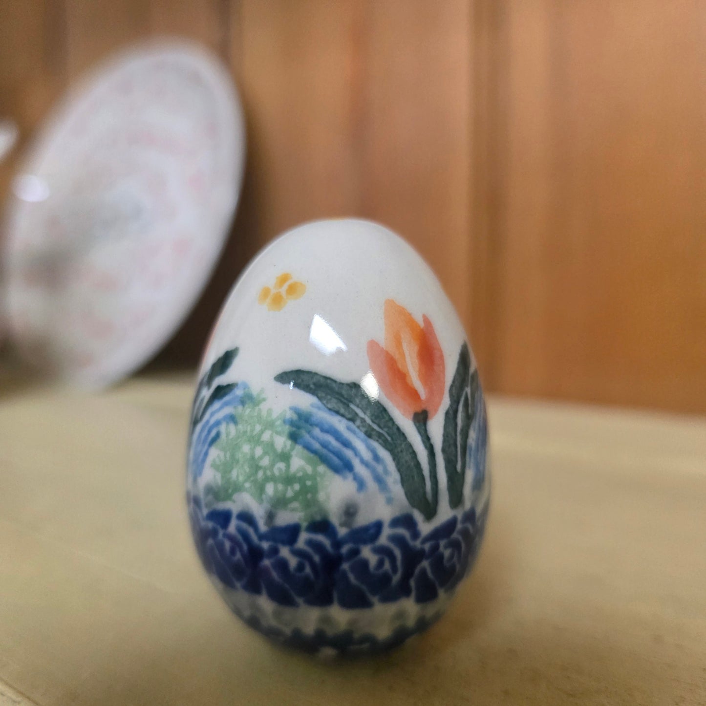 Egg Ceramic 044-3371 Signs of Spring pf0526