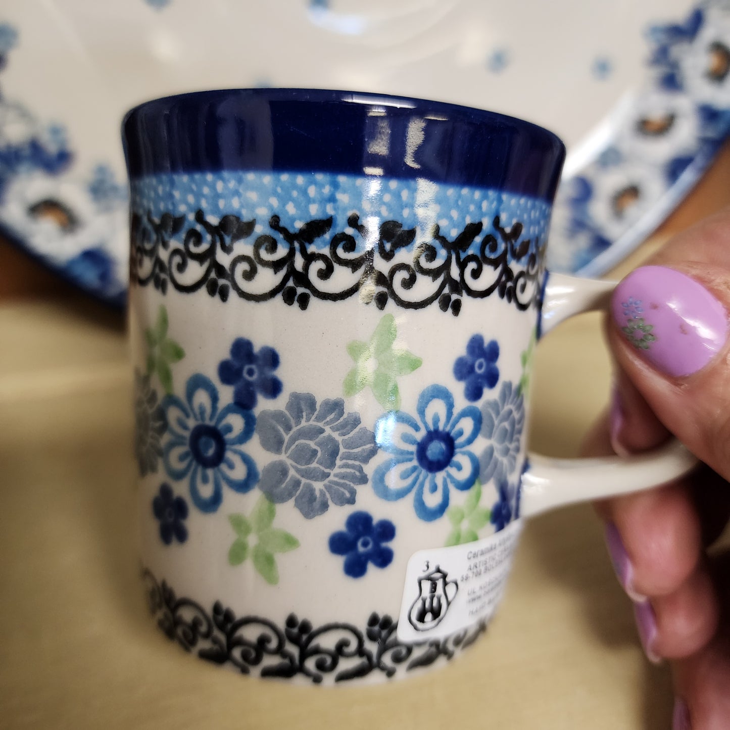 Cup ~ Espresso ~ 5 oz 328-2633X Flower Works