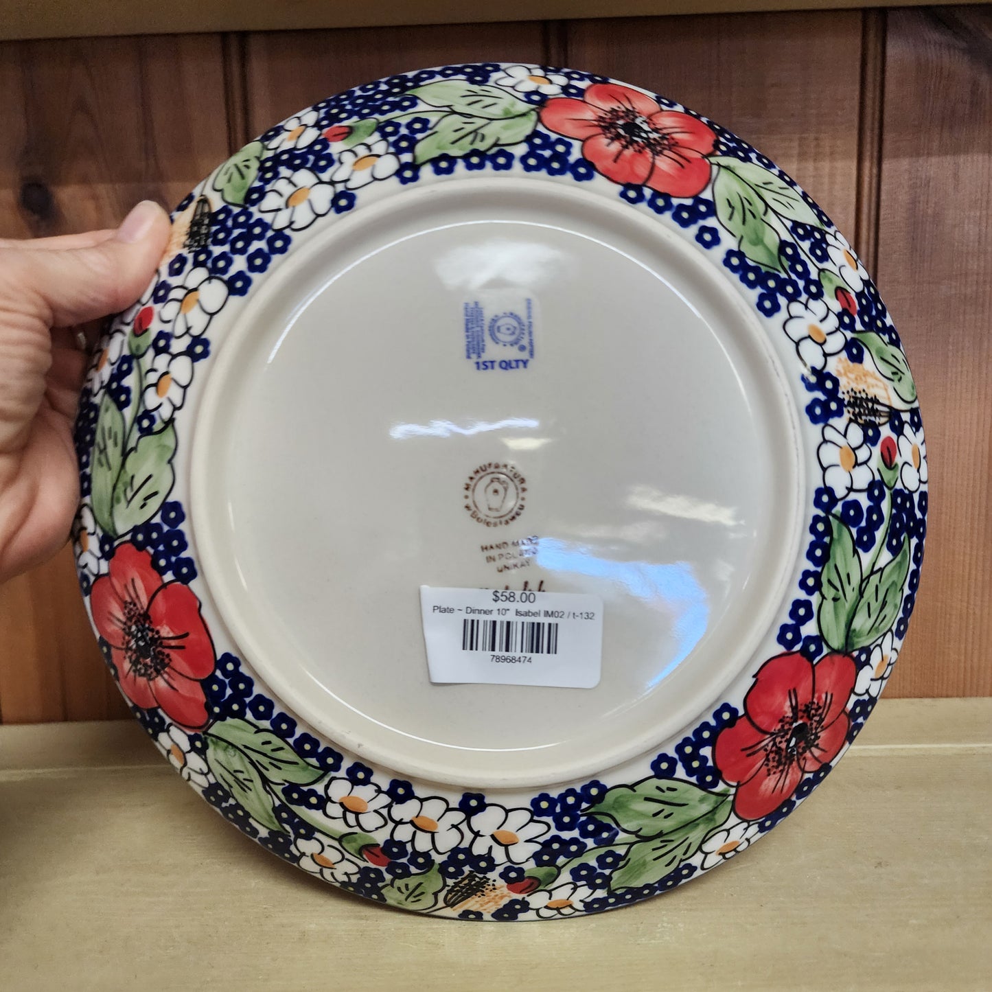 Plate ~ Dinner 10" Isabel IM02