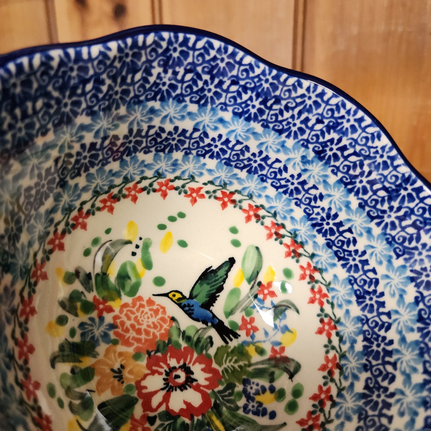 Bowl Wavy Edge 5.75" A54-U3356 U4 pf0526
