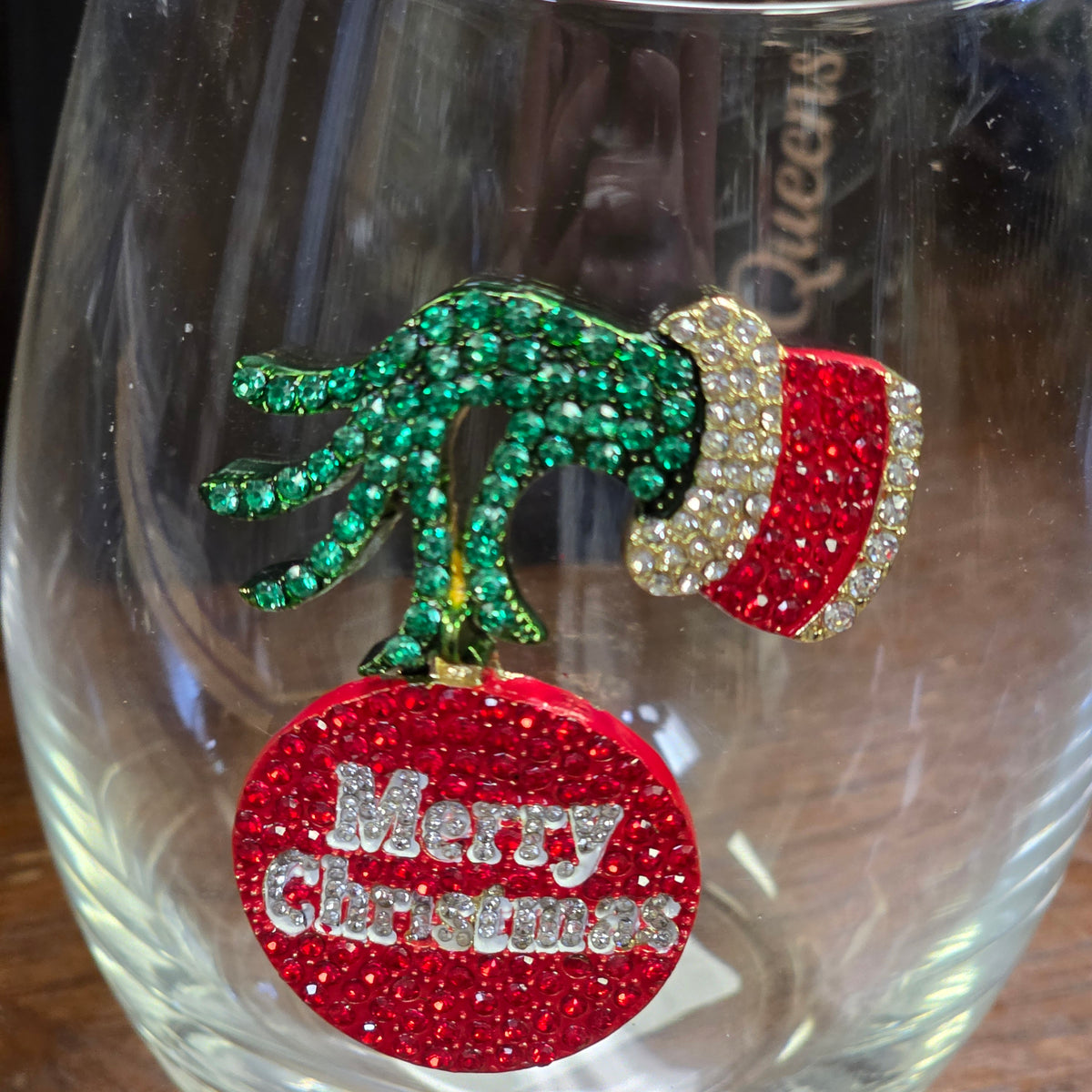 Wine Glass Merry Christmas Stemless (20 oz) #11072