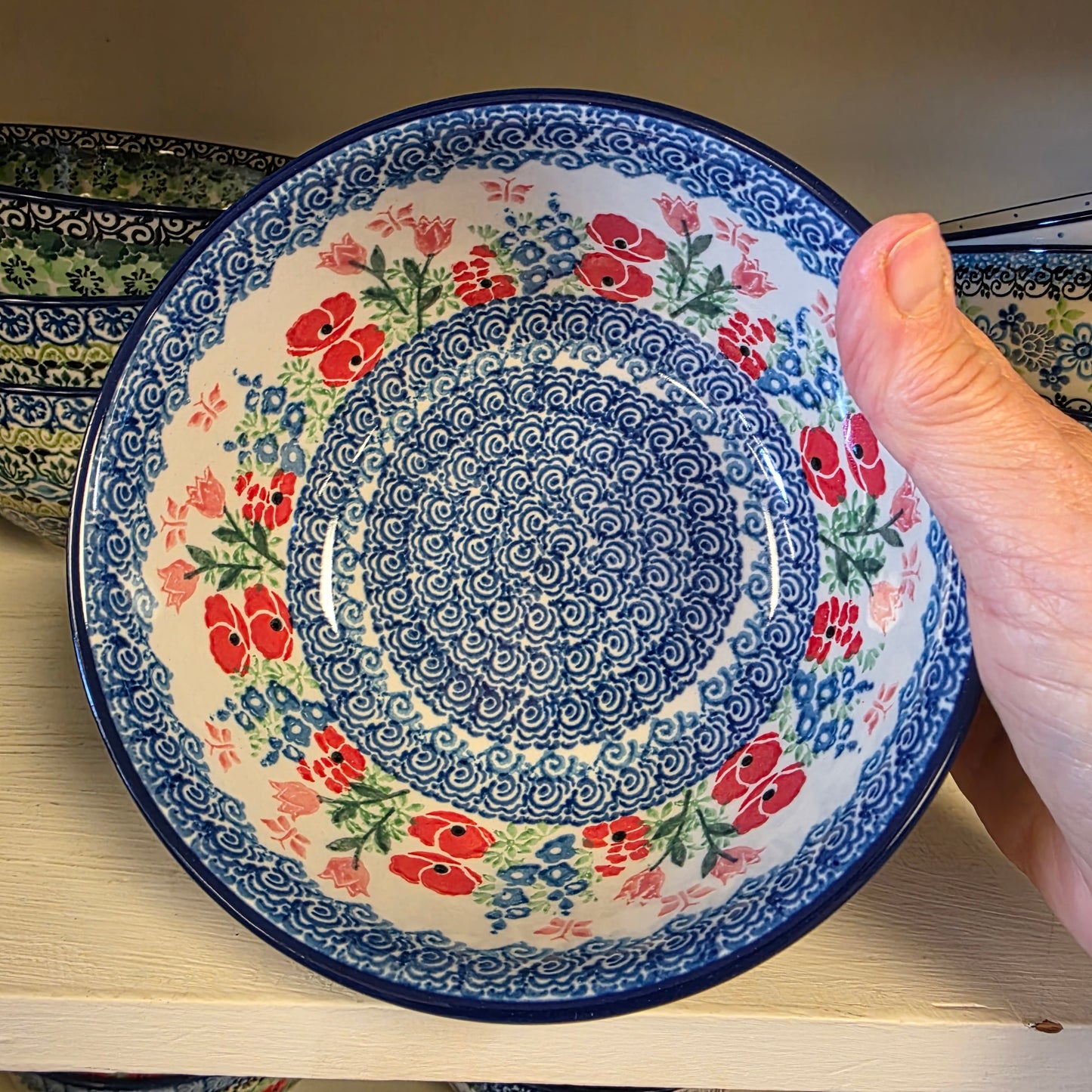 Bowl Soup/Salad 6.25" 3220X ~ Whimsical Garden