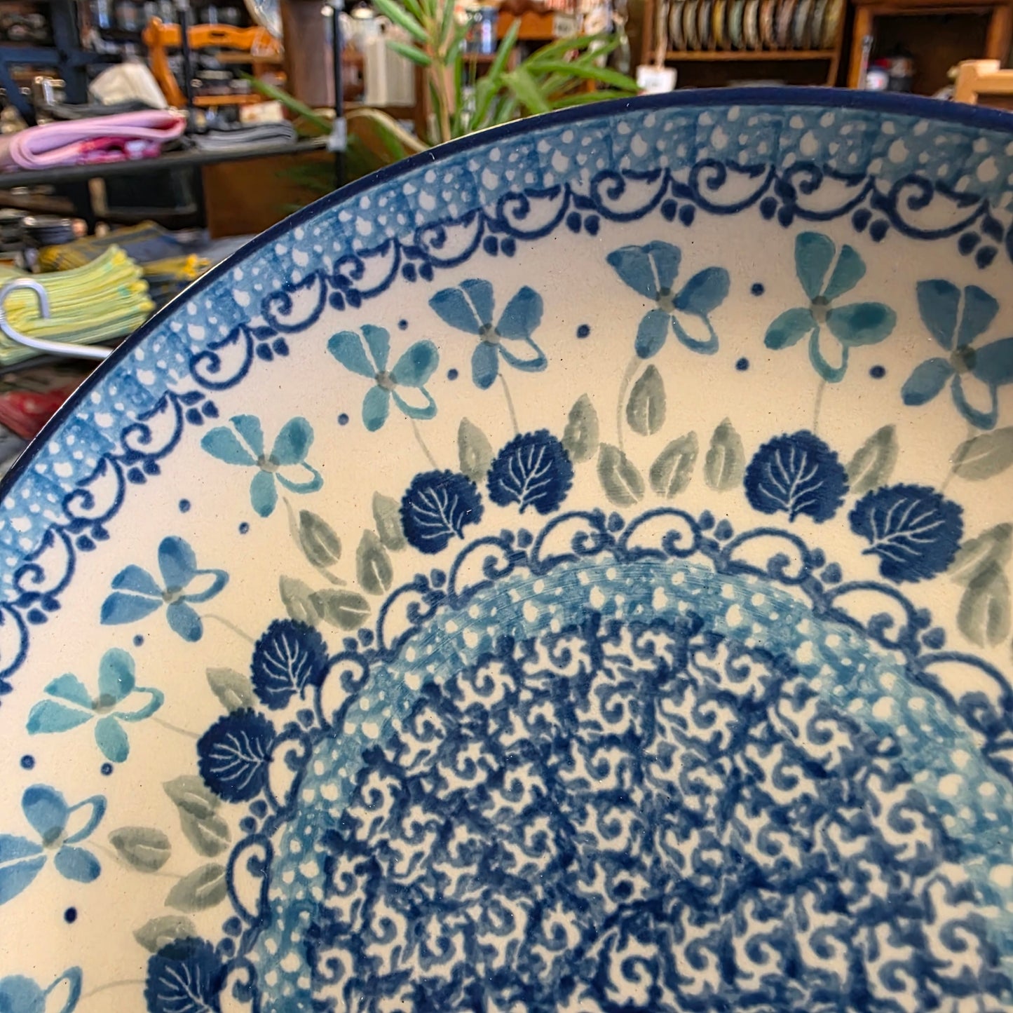 Plate 7.75" Dessert 2751X ~ Blue Orchids